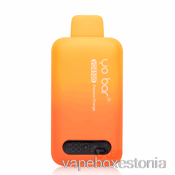 Vape Box Estonia Yo Bar Vd8500 ühekordne Passion Orange